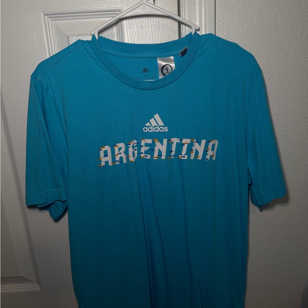 Adidas Men's Teal Argentina Tee